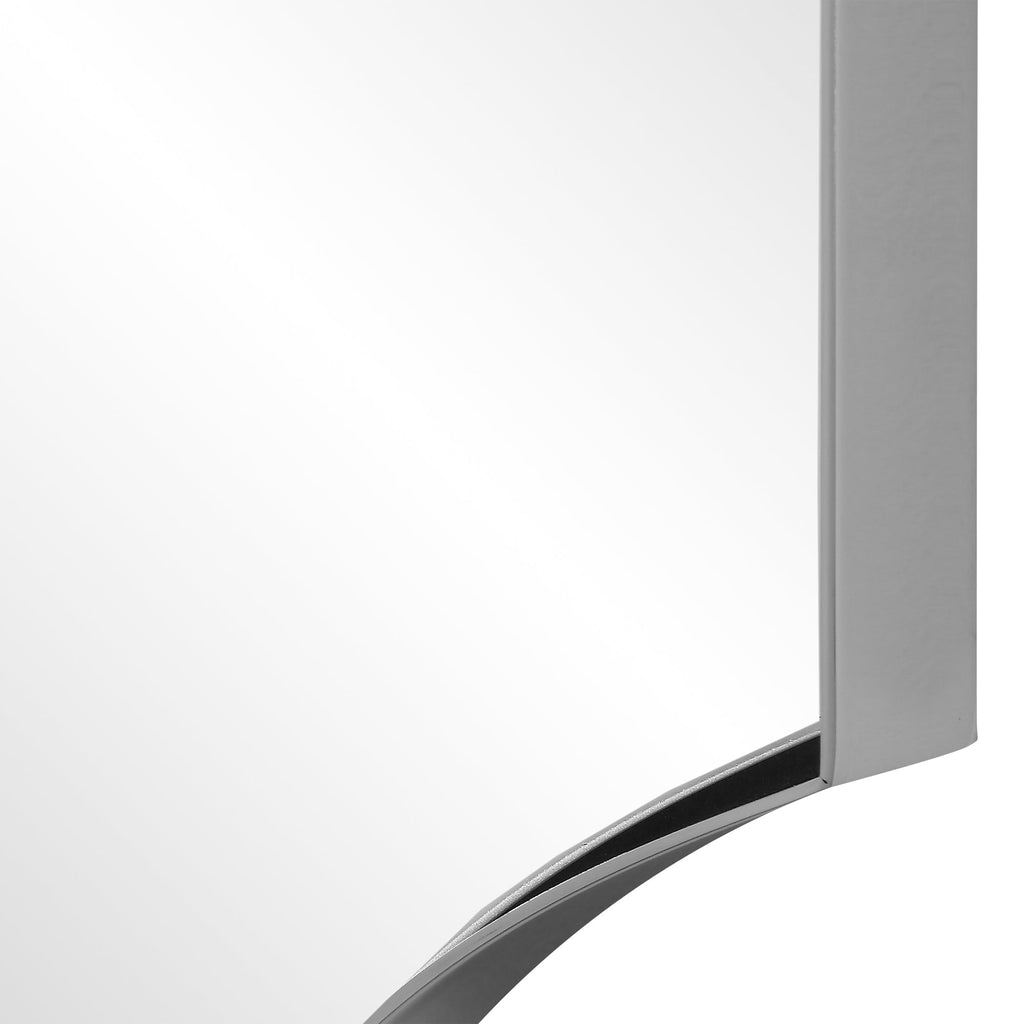 Lennox Nickel Tall Mirror