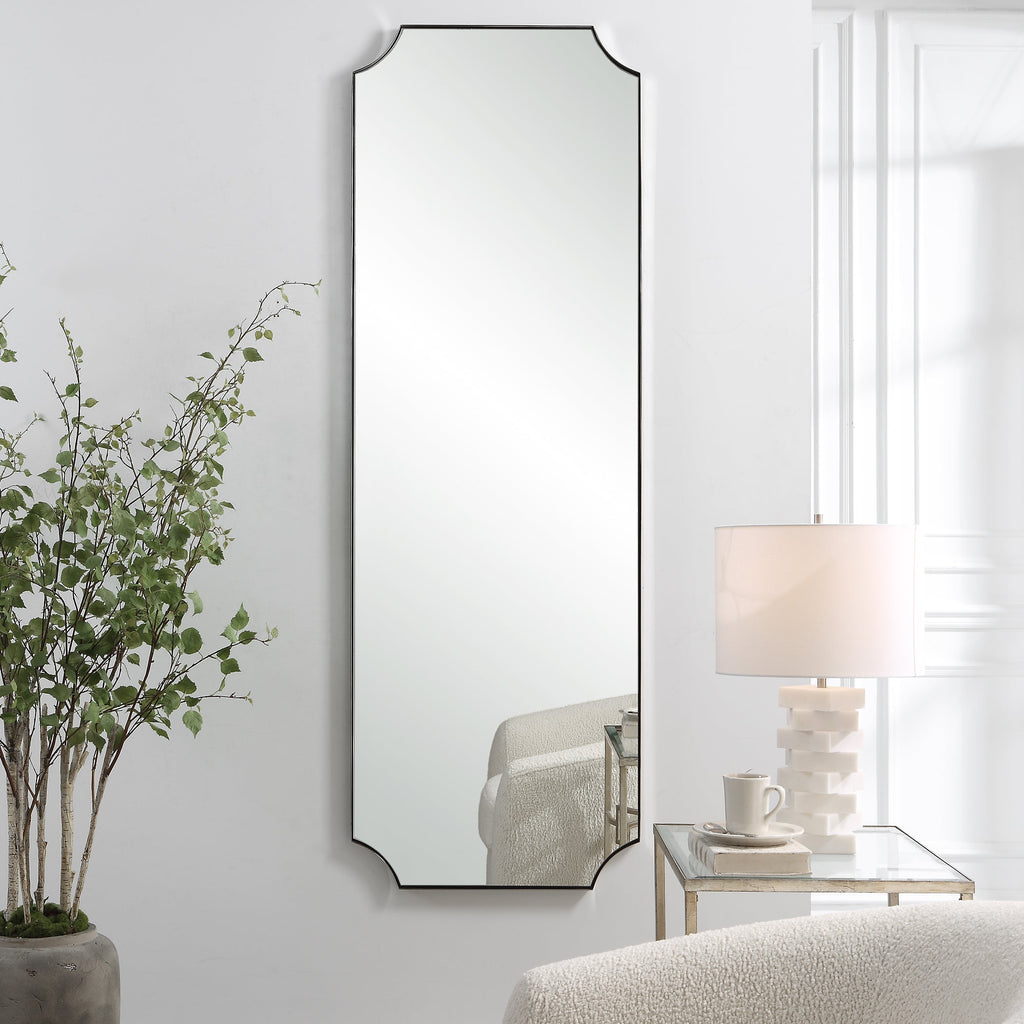 Lennox Nickel Tall Mirror