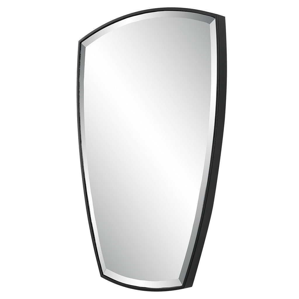 Crest Curved Iron Mirror