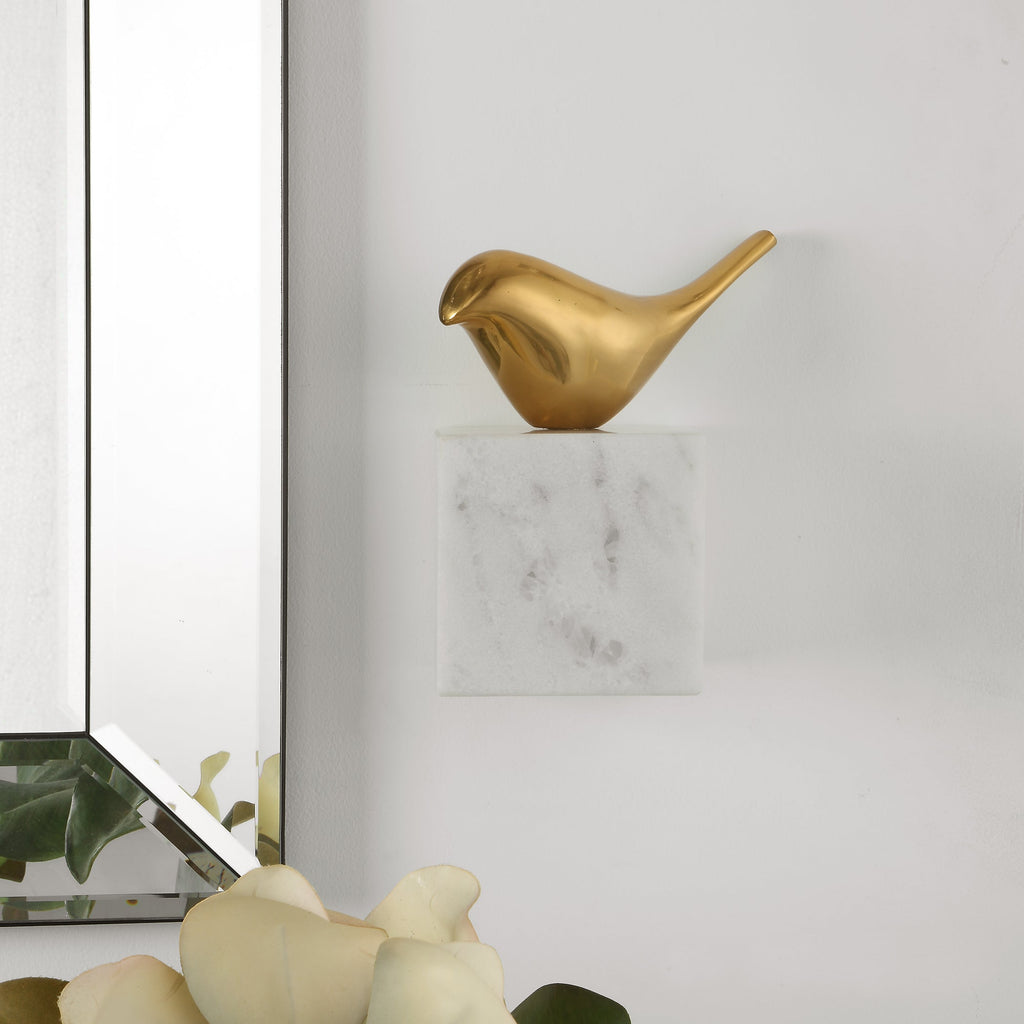 Flying Solo Bird Wall Decor