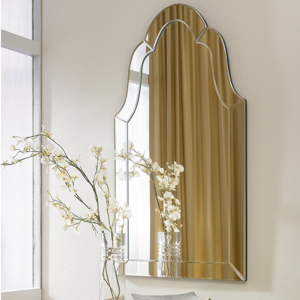 Hovan Frameless Arched Mirror