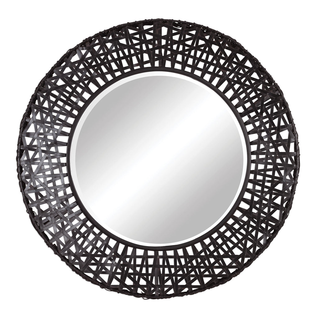 Alita Woven Metal Mirror