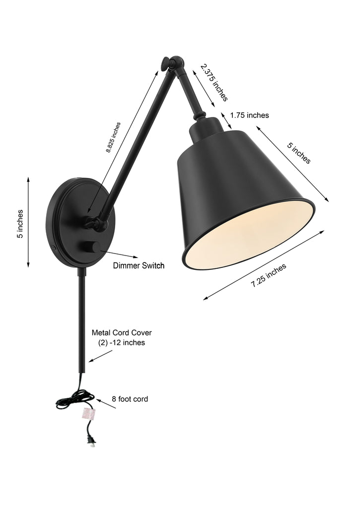 Mitchell 1 Light Task Sconce