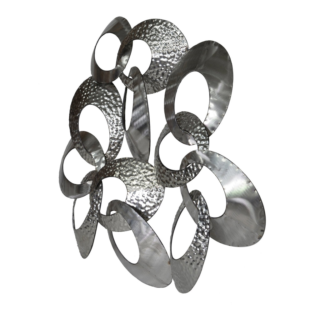 Looped Metal Wall Decor