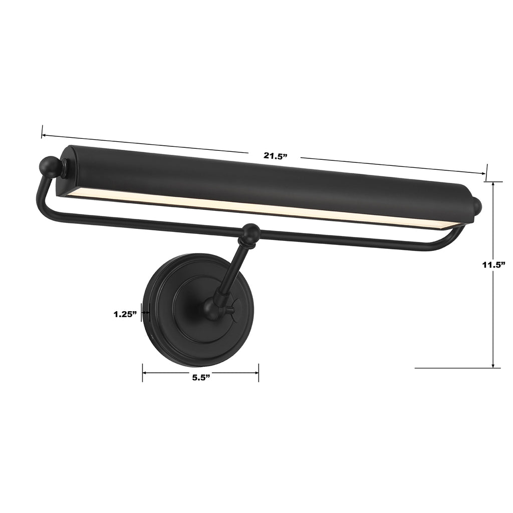 Miller Integrated LED Picture Light