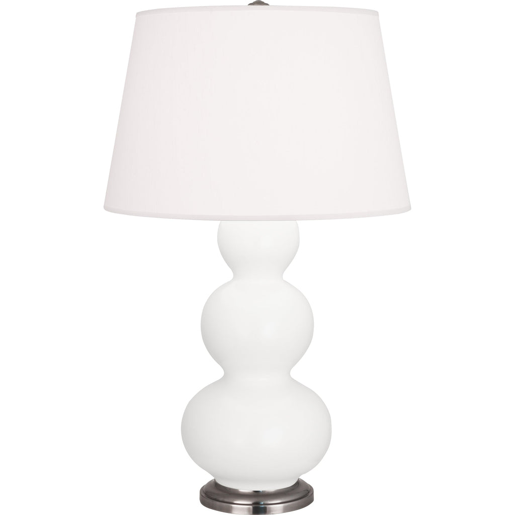 Matte Lily Triple Gourd Table Lamp-Style Number MLY42