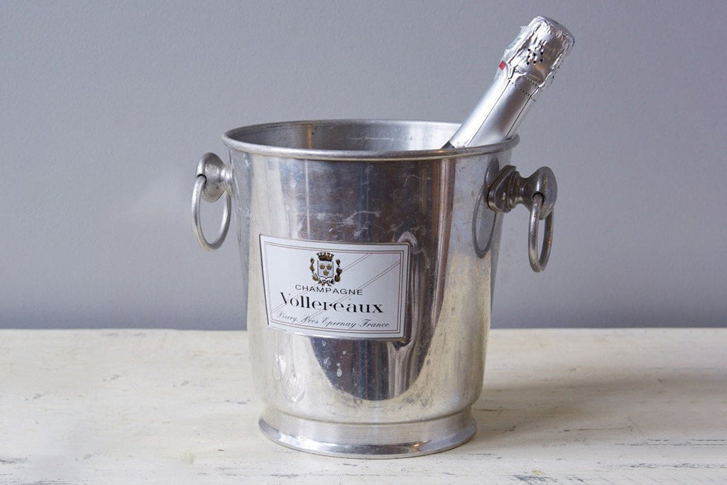 Found Metal Champagne Ice Bucket