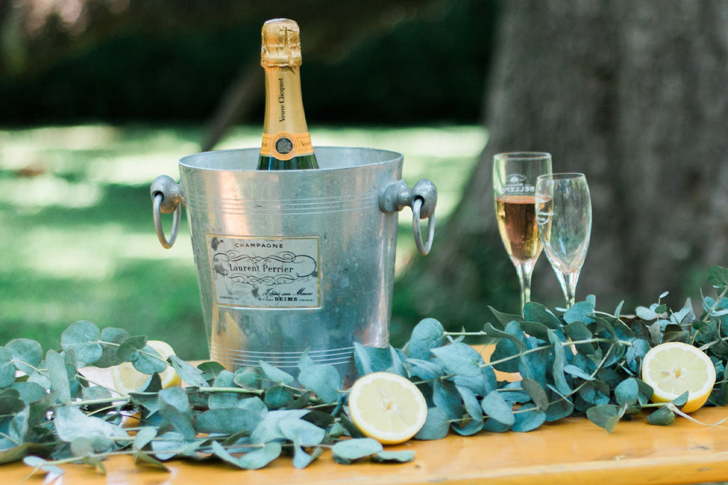 Found Metal Champagne Ice Bucket