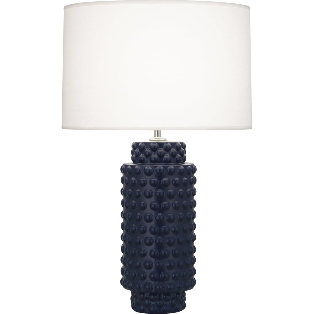 Matte Midnight Blue Dolly Table Lamp-Style Number MMB08