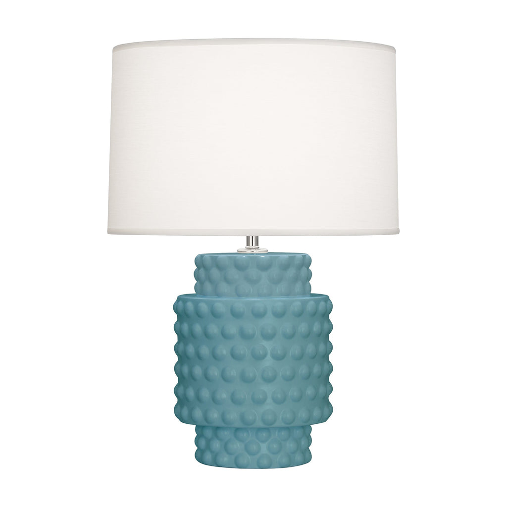 Matte Steel Blue Dolly Accent Lamp-Style Number MOB09