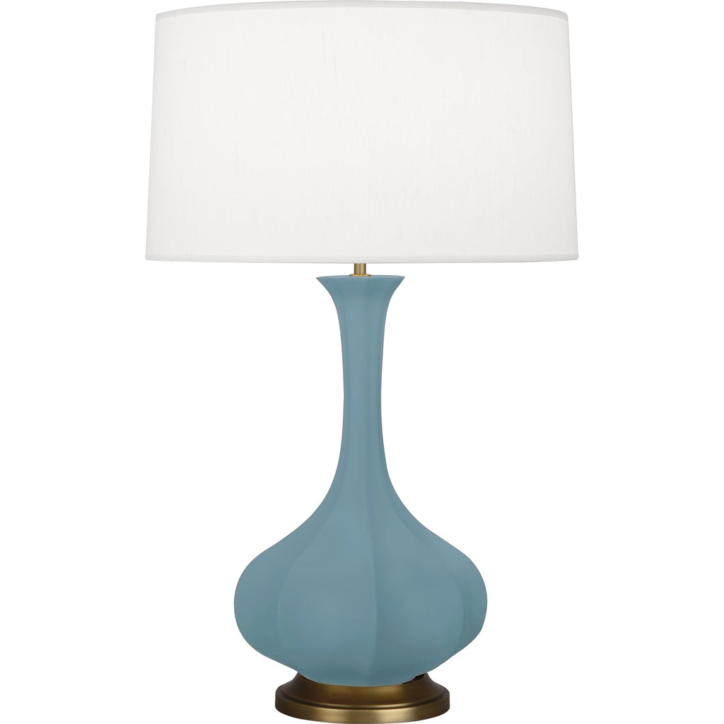 Matte Steel Blue Pike Table Lamp-Style Number MOB94