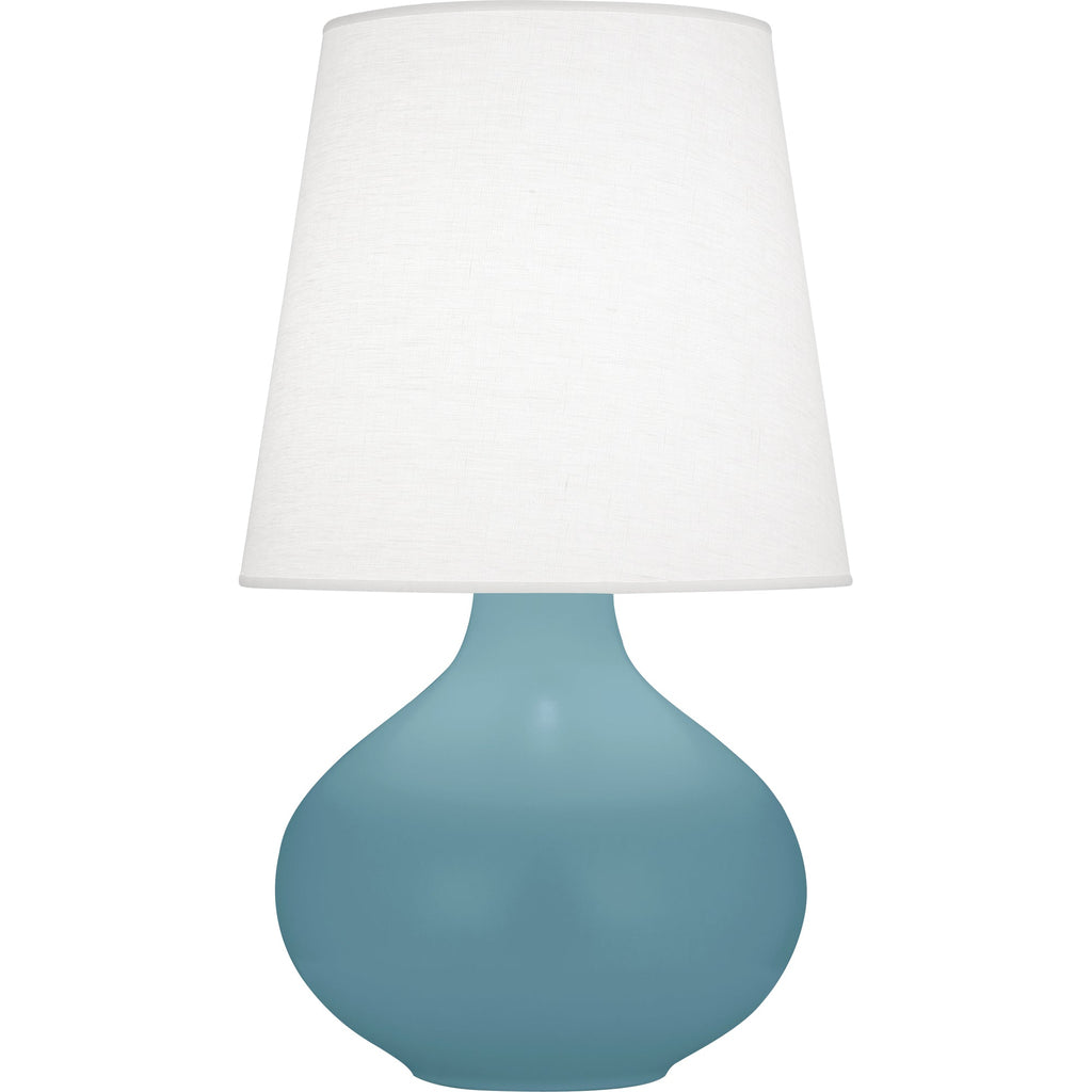 Matte Steel Blue June Table Lamp-Style Number MOB99