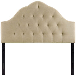 Sovereign Full Upholstered Fabric Headboard in Beige