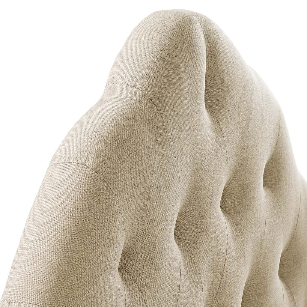Sovereign Full Upholstered Fabric Headboard in Beige