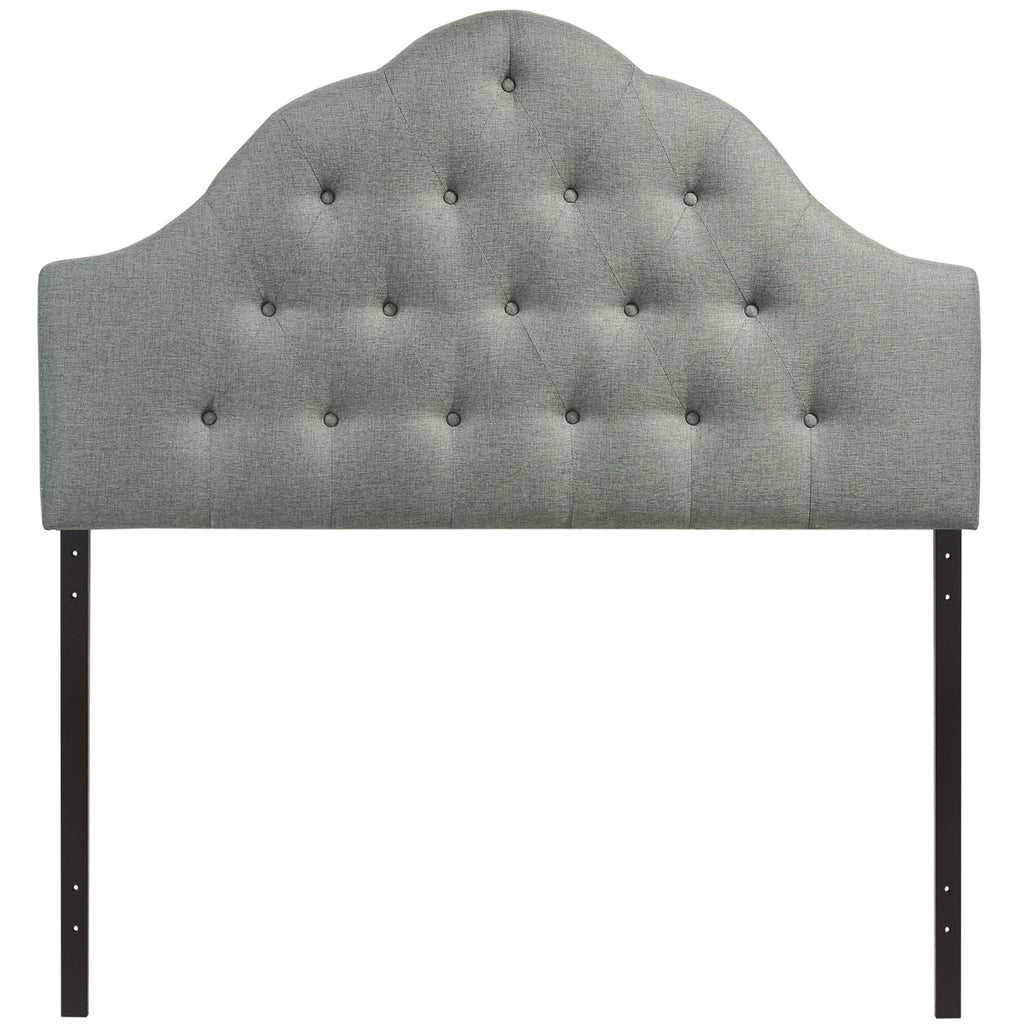 Sovereign Full Upholstered Fabric Headboard in Gray