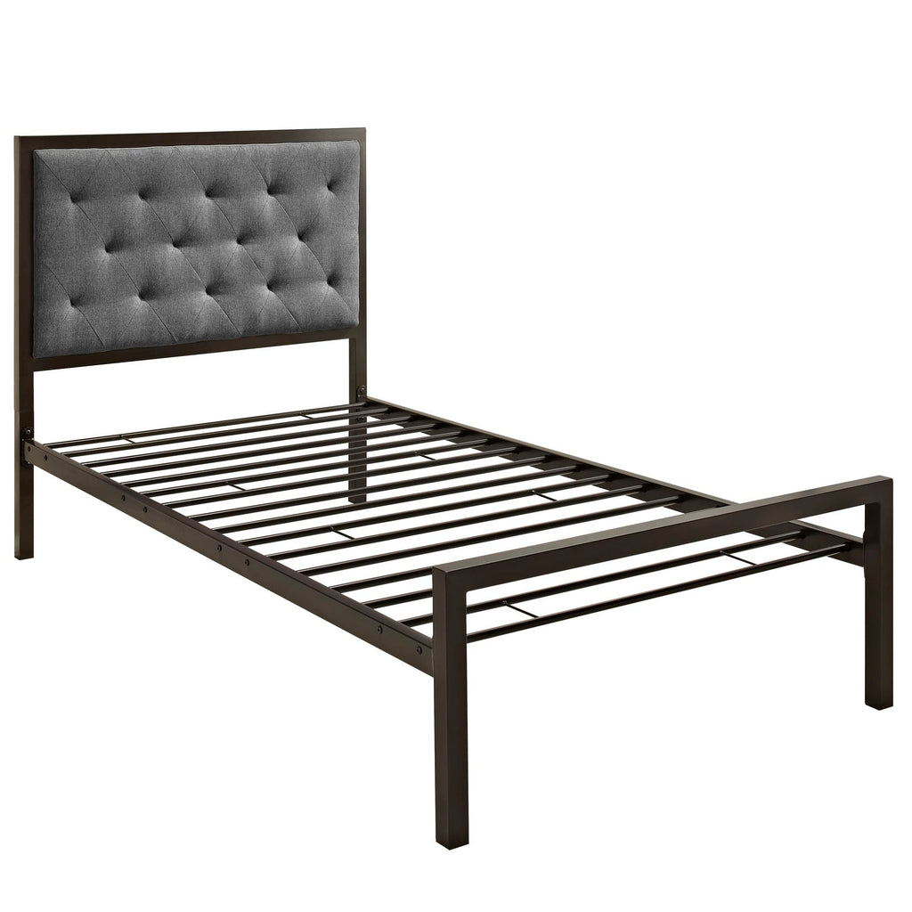 Mia Twin Fabric Bed