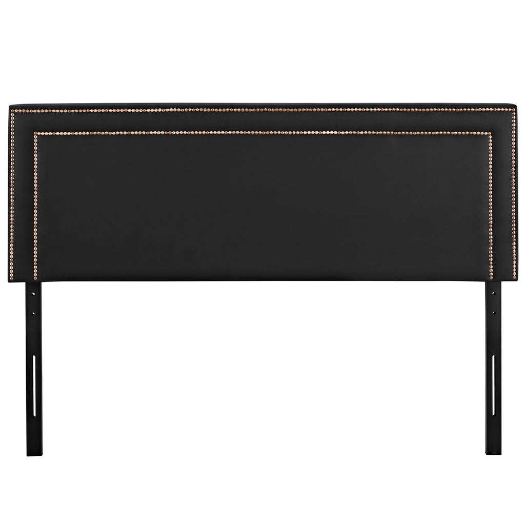 Jessamine King Upholstered Vinyl Headboard