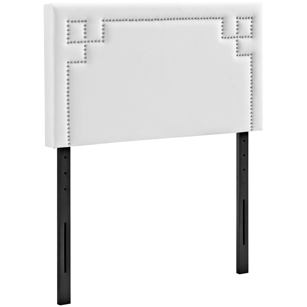 Josie Twin Upholstered Vinyl Headboard