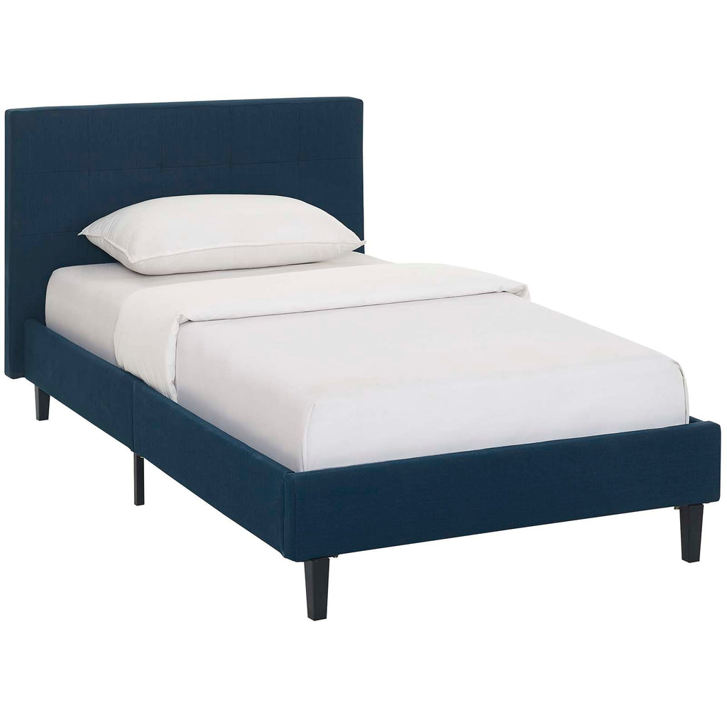 Linnea Twin Bed in Azure