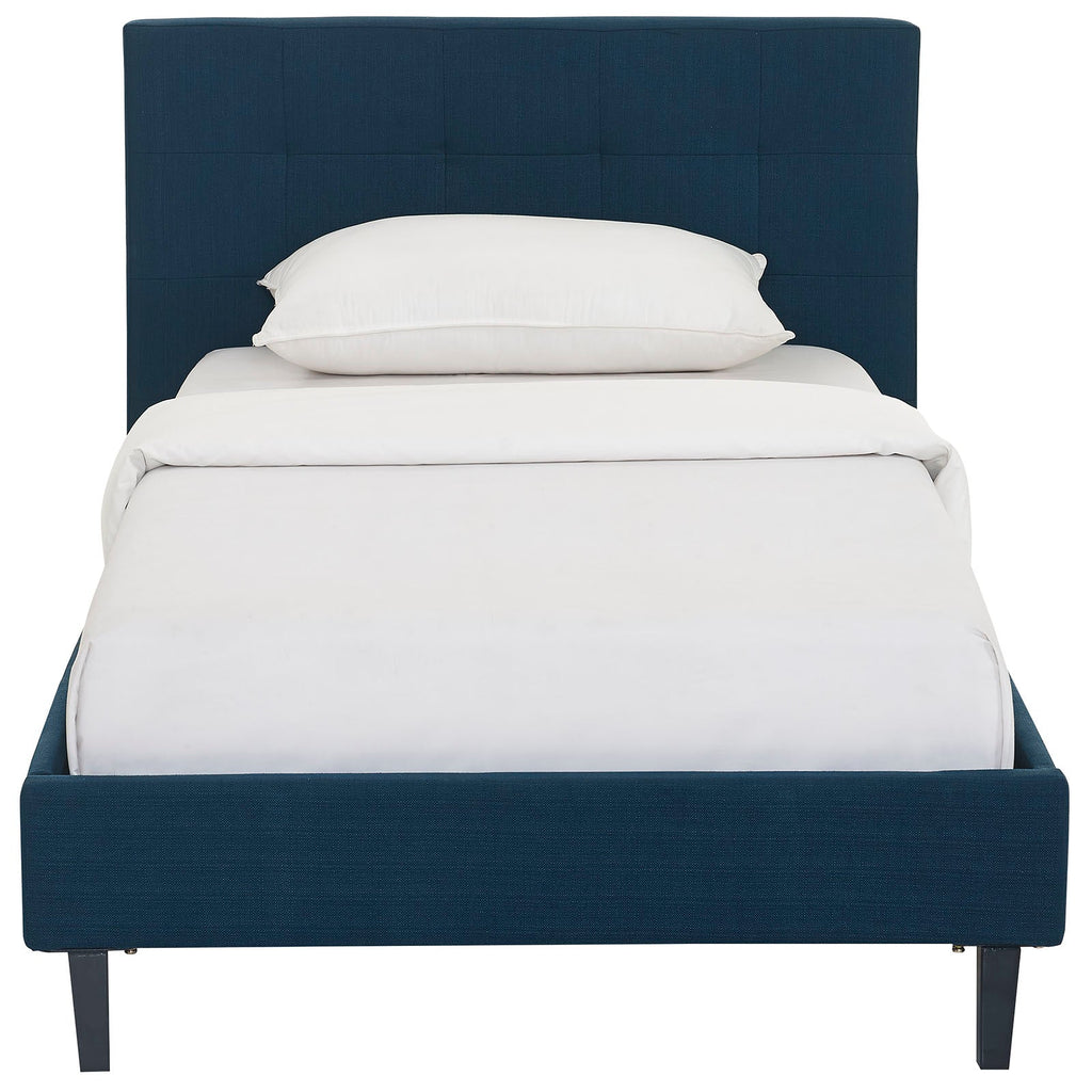 Linnea Twin Bed in Azure