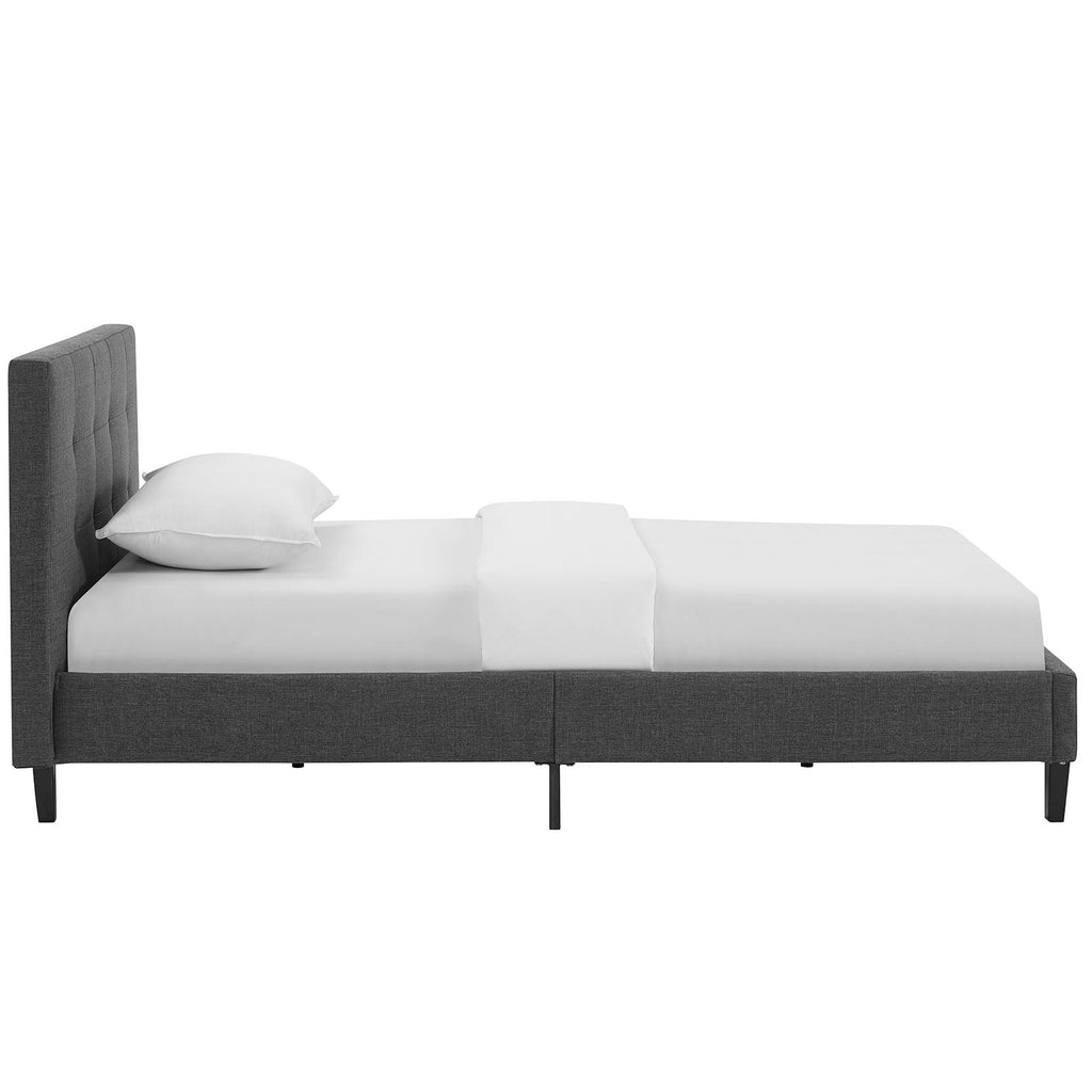 Linnea Twin Bed in Gray
