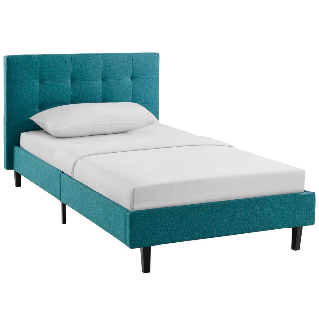 Linnea Twin Bed in Teal