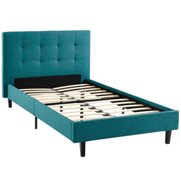 Linnea Twin Bed in Teal