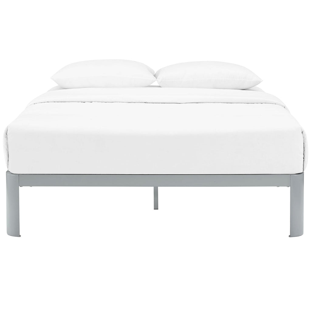 Corinne Queen Bed Frame in Gray