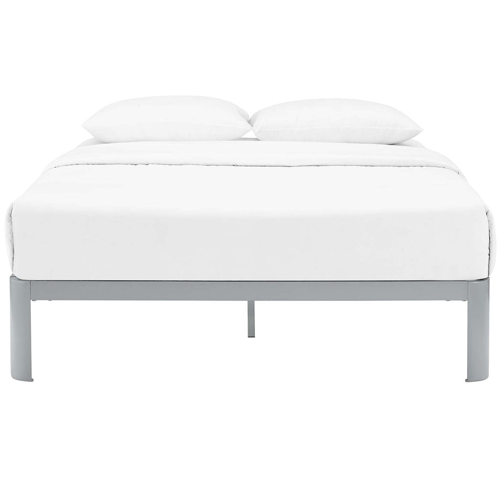 Corinne King Bed Frame in Gray