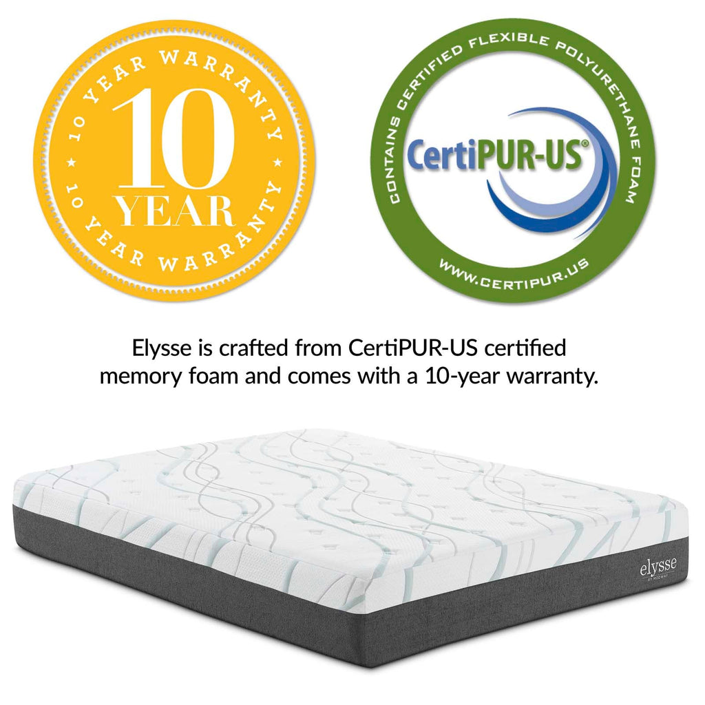 Elysse King Certified Foam 12" Gel Infused Hybrid Mattress