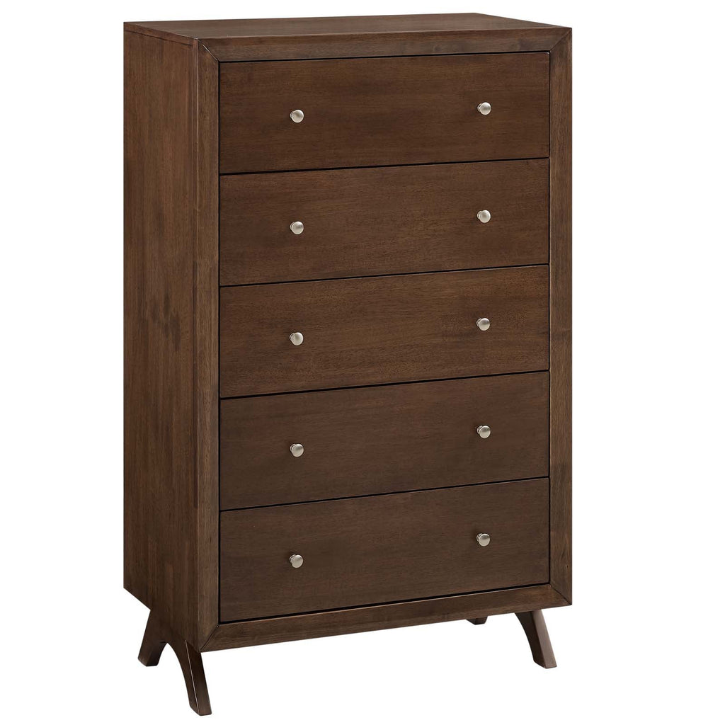 Providence Five-Drawer Chest or Stand in Walnut