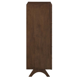 Providence Five-Drawer Chest or Stand in Walnut