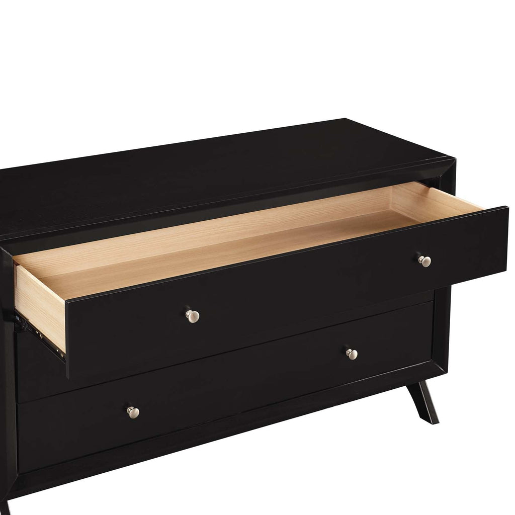 Providence Three-Drawer Dresser or Stand in Cappuccino