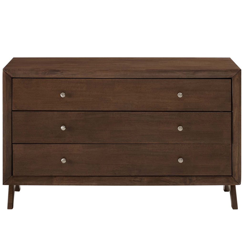 Providence Three-Drawer Dresser or Stand in Walnut