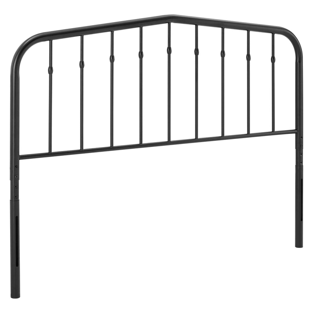 Lennon Twin Metal Headboard in Black