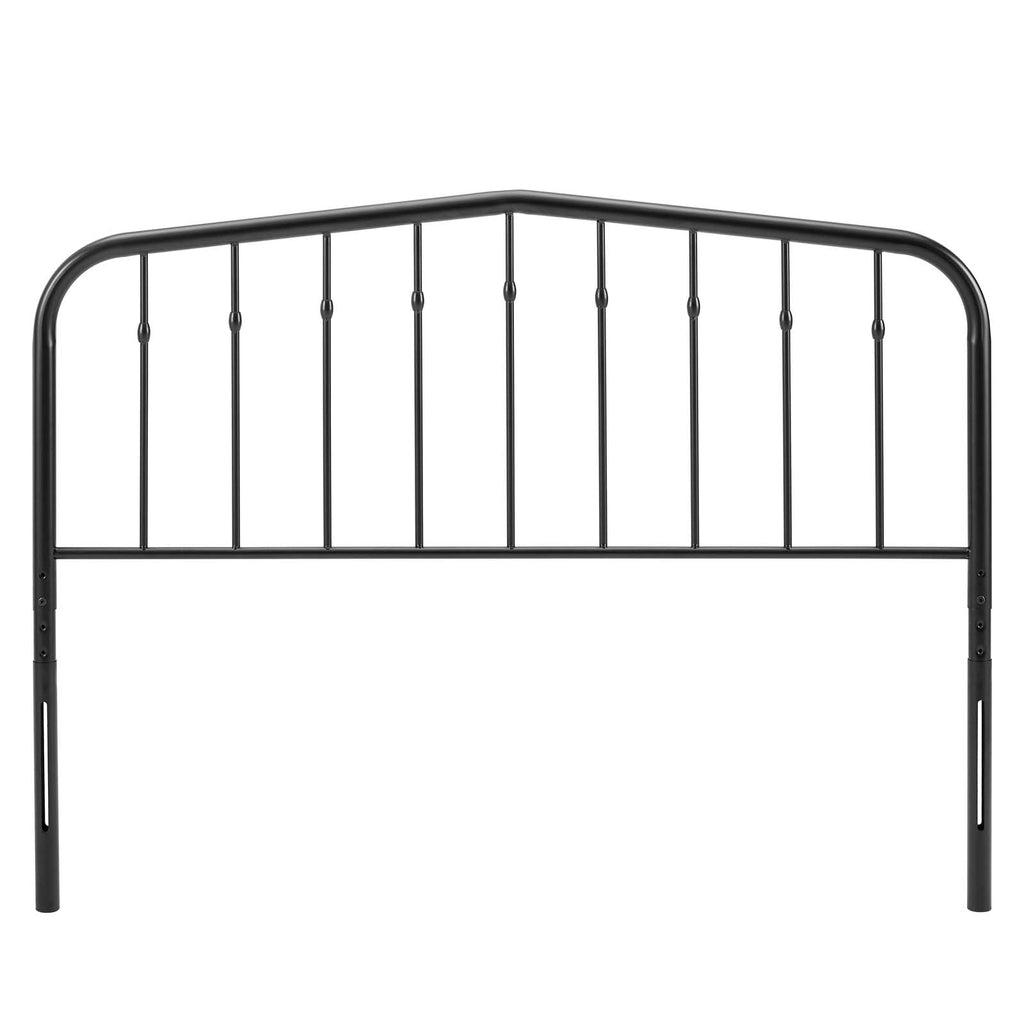 Lennon Twin Metal Headboard in Black