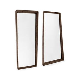 Duomo Full Length Mirror in Walnut