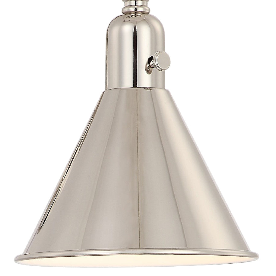 Morgan 1 Light Task Sconce