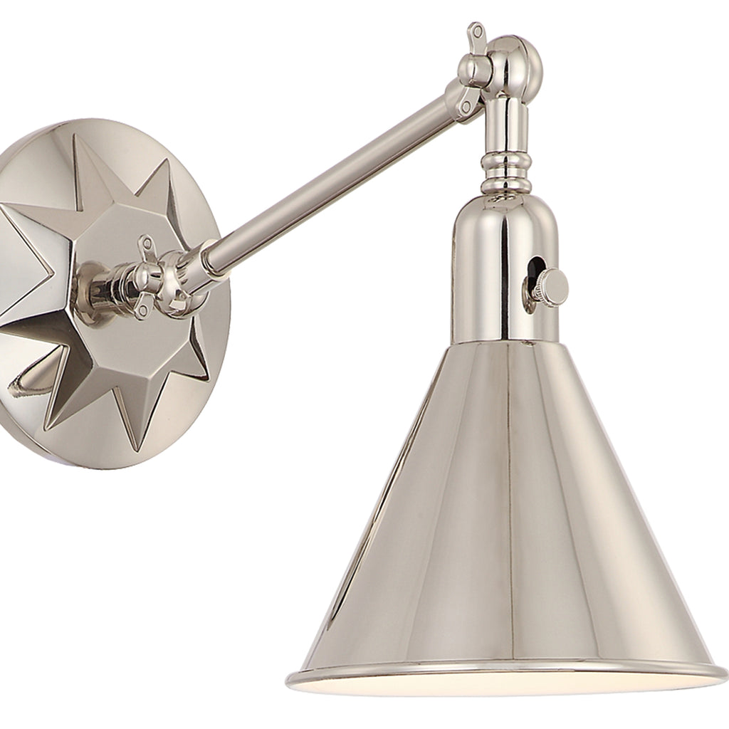 Morgan 1 Light Task Sconce