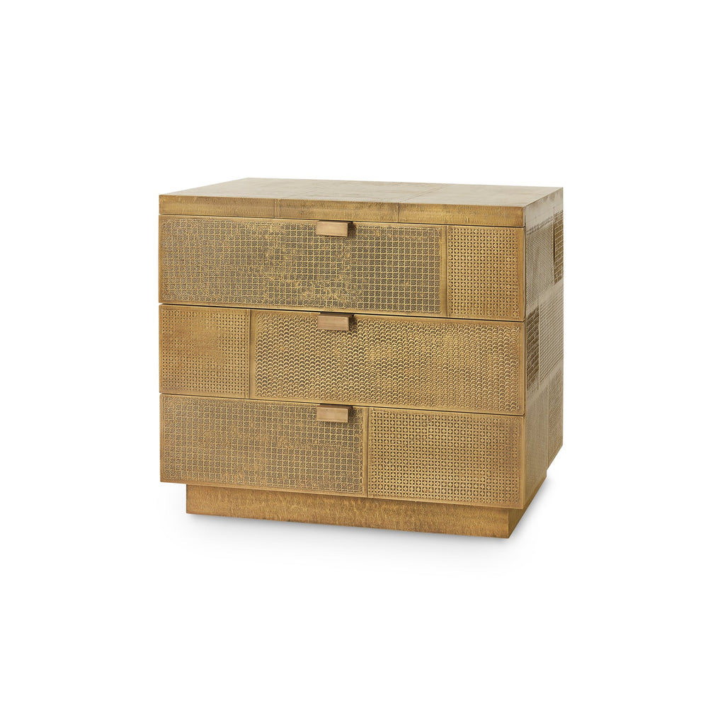 Mark 3-Drawer Side Table