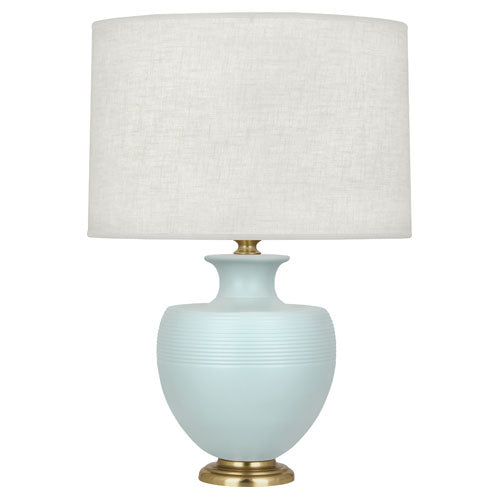 Matte Sky Blue Michael Berman Atlas Table Lamp-Style Number MSB21