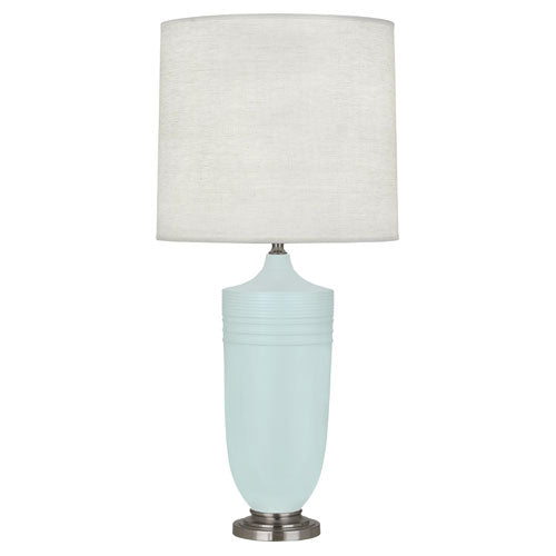 Matte Sky Blue Michael Berman Hadrian Table Lamp-Style Number MSB26