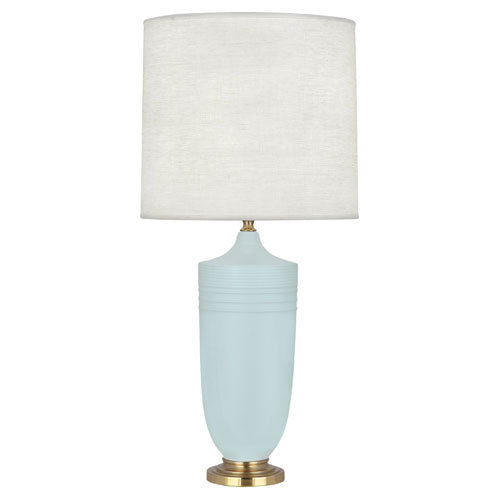 Matte Sky Blue Michael Berman Hadrian Table Lamp-Style Number MSB27