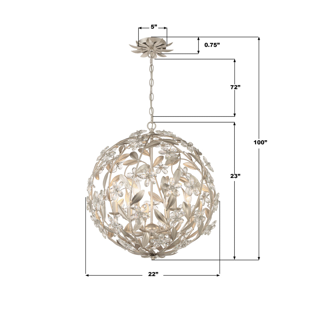 Marselle 6 Light Pendant