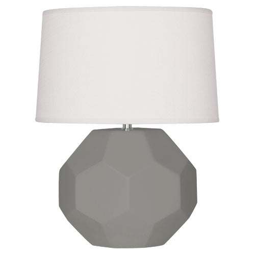 Matte Smoky Taupe Franklin Table Lamp-Style Number MST01