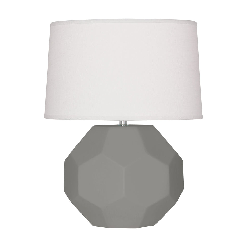 Matte Smoky Taupe Franklin Accent Lamp-Style Number MST02