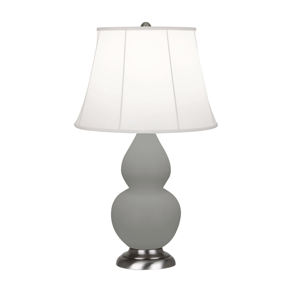 Matte Smoky Taupe Small Double Gourd Accent Lamp-Style Number MST12