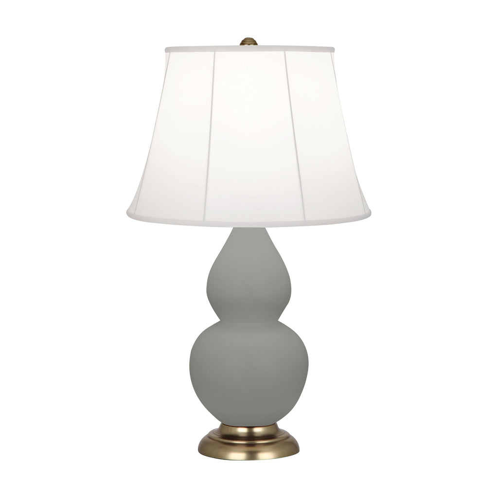 Matte Smoky Taupe Small Double Gourd Accent Lamp-Style Number MST14