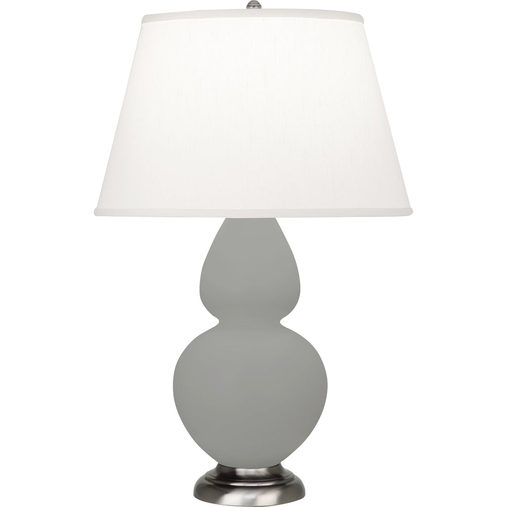 Matte Smoky Taupe Double Gourd Table Lamp-Style Number MST59