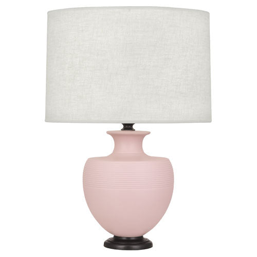 Matte Woodrose Michael Berman Atlas Table Lamp-Style Number MWR22